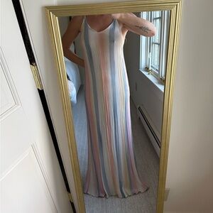 Billabong Pastel Striped Maxi Dress